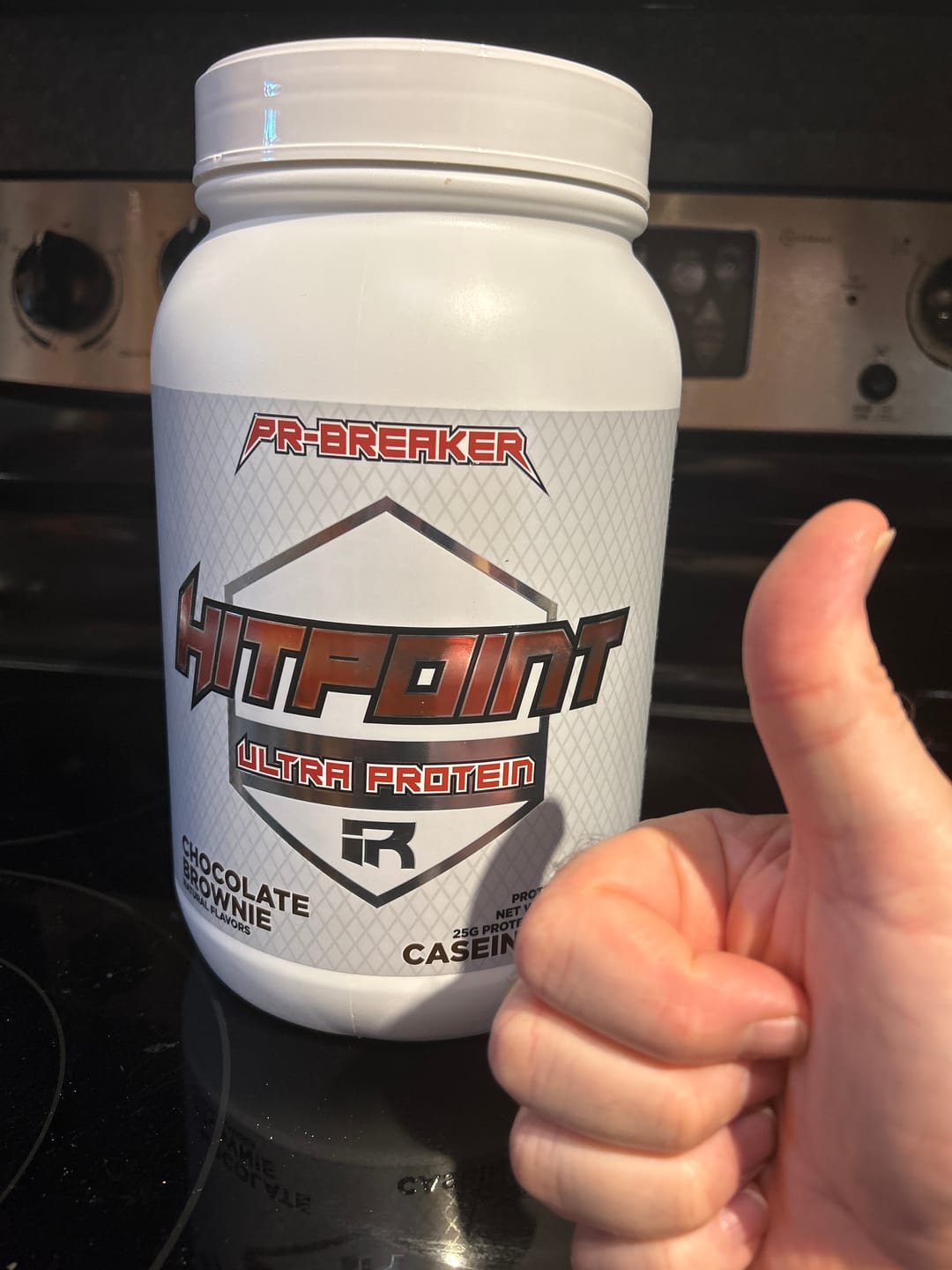 Customer photo review of HITPOINT ULTRA PROTEIN