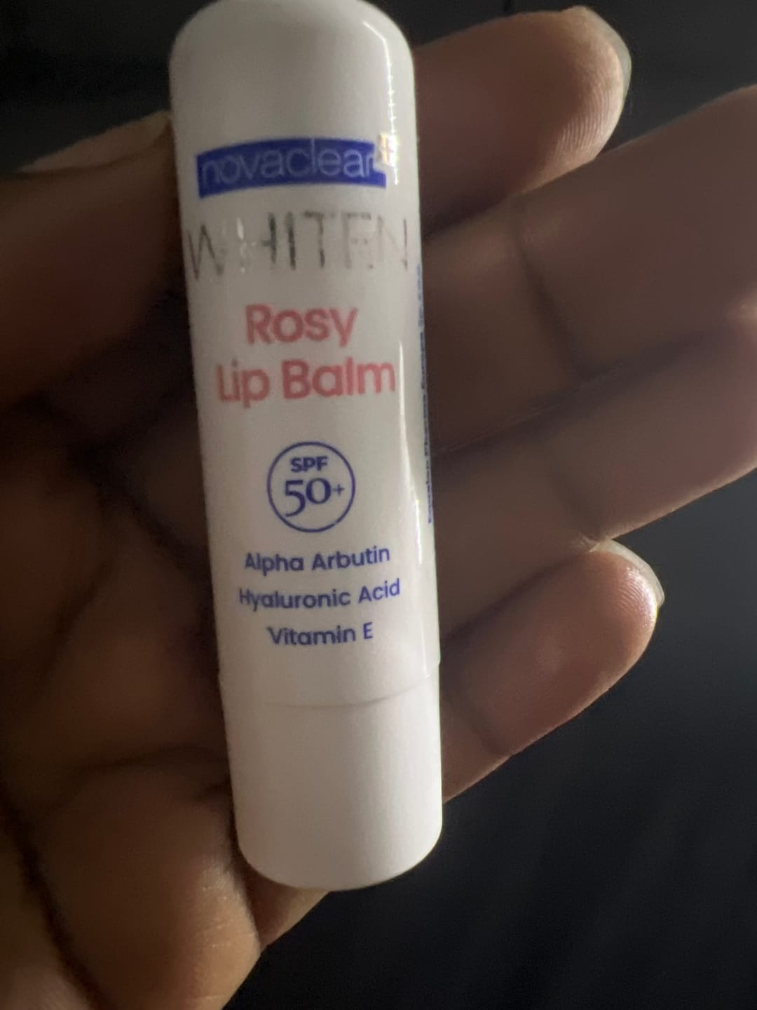 Customer photo review of Rosy Lip Balm – 4,9 g