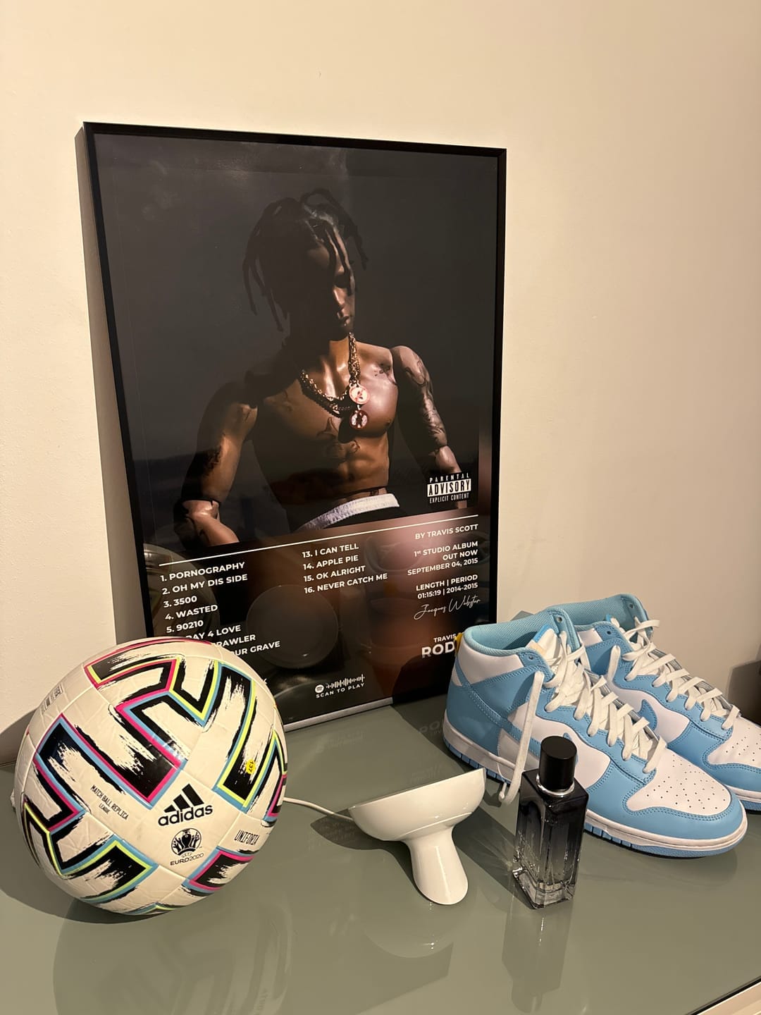 Customer photo review of Rodeo Travis Scott Poster
