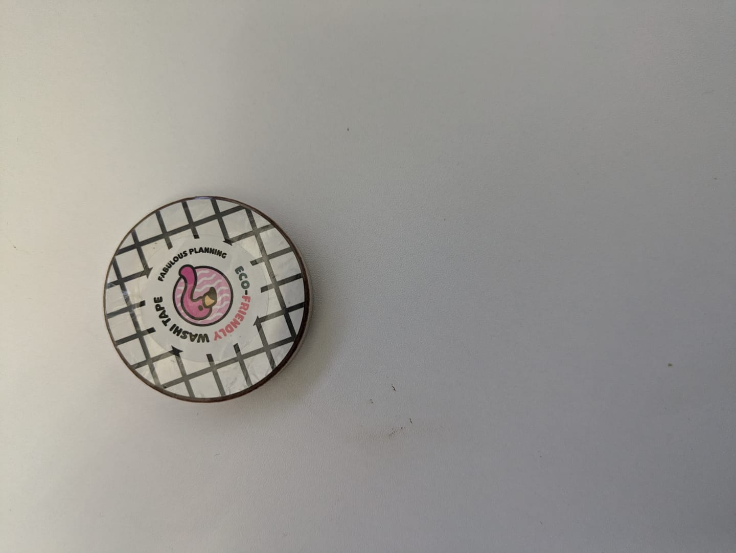Customer photo review of Freebie Cloud Washi Tape 10mm