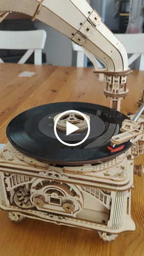 Customer video review of Motorisation du Gramophone LKB01