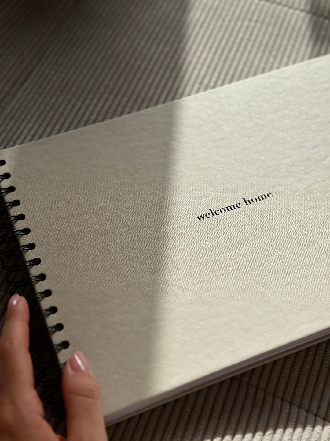 Customer photo review of "welcome home" Familienbuch