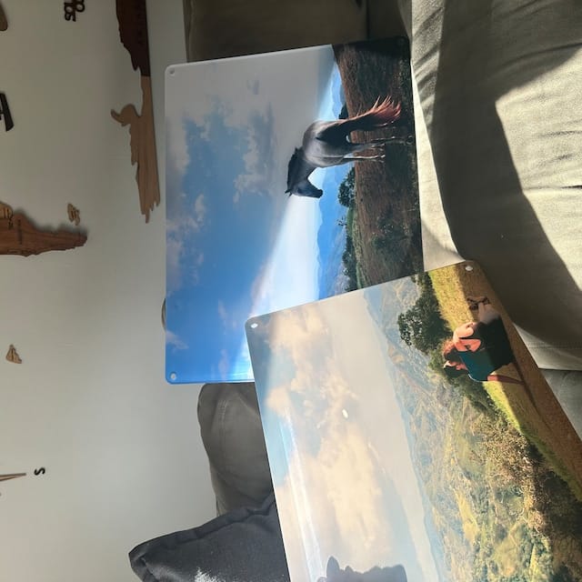 Customer photo review of Acrylic Photo Print for Wall