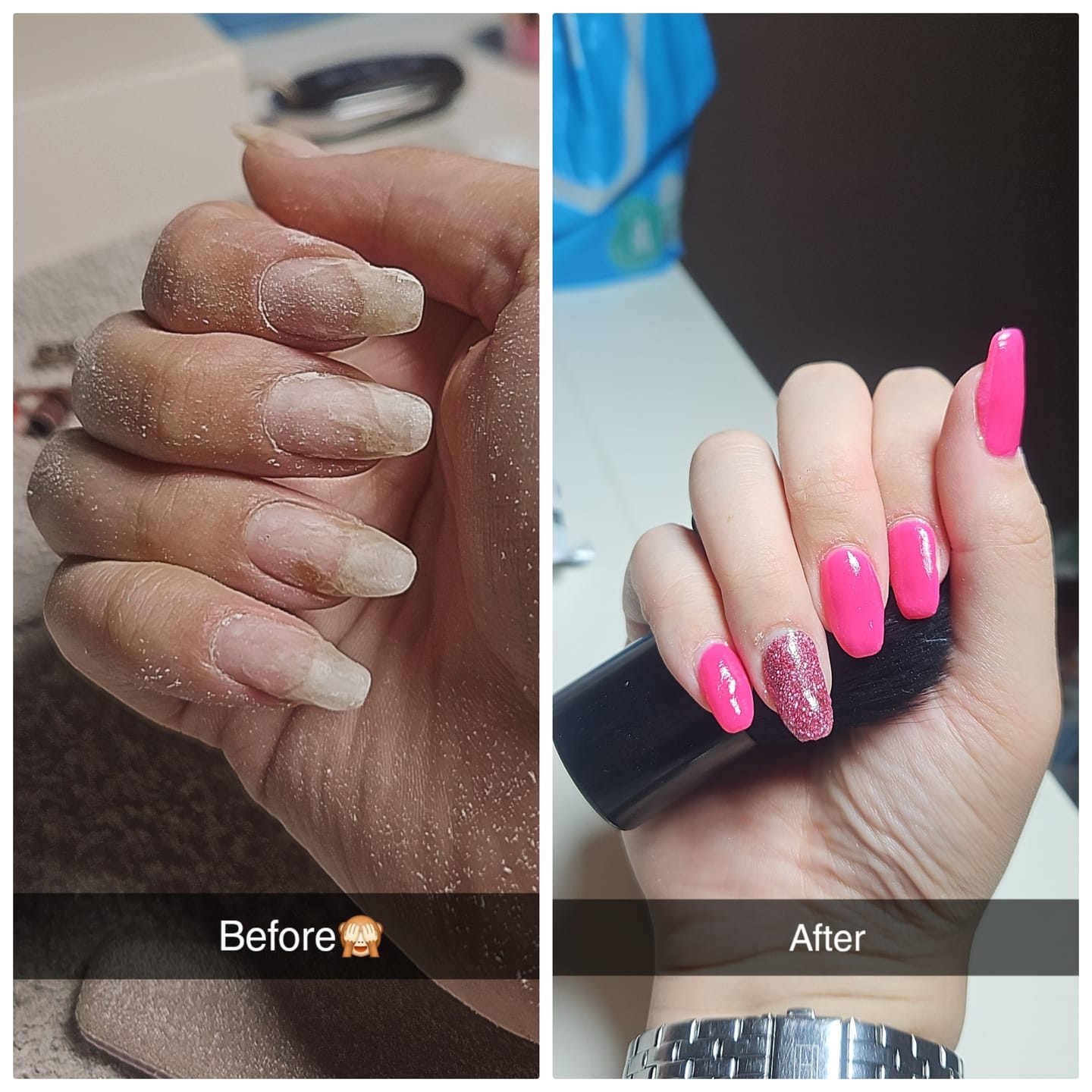 Customer photo review of Base Coat
