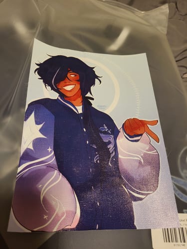 Customer photo review of Genshin Varsity Jacket Preorder