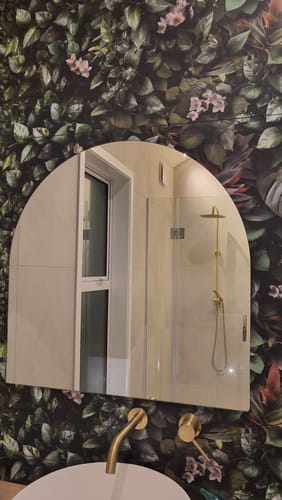 Customer photo review of Arch Short Mirror