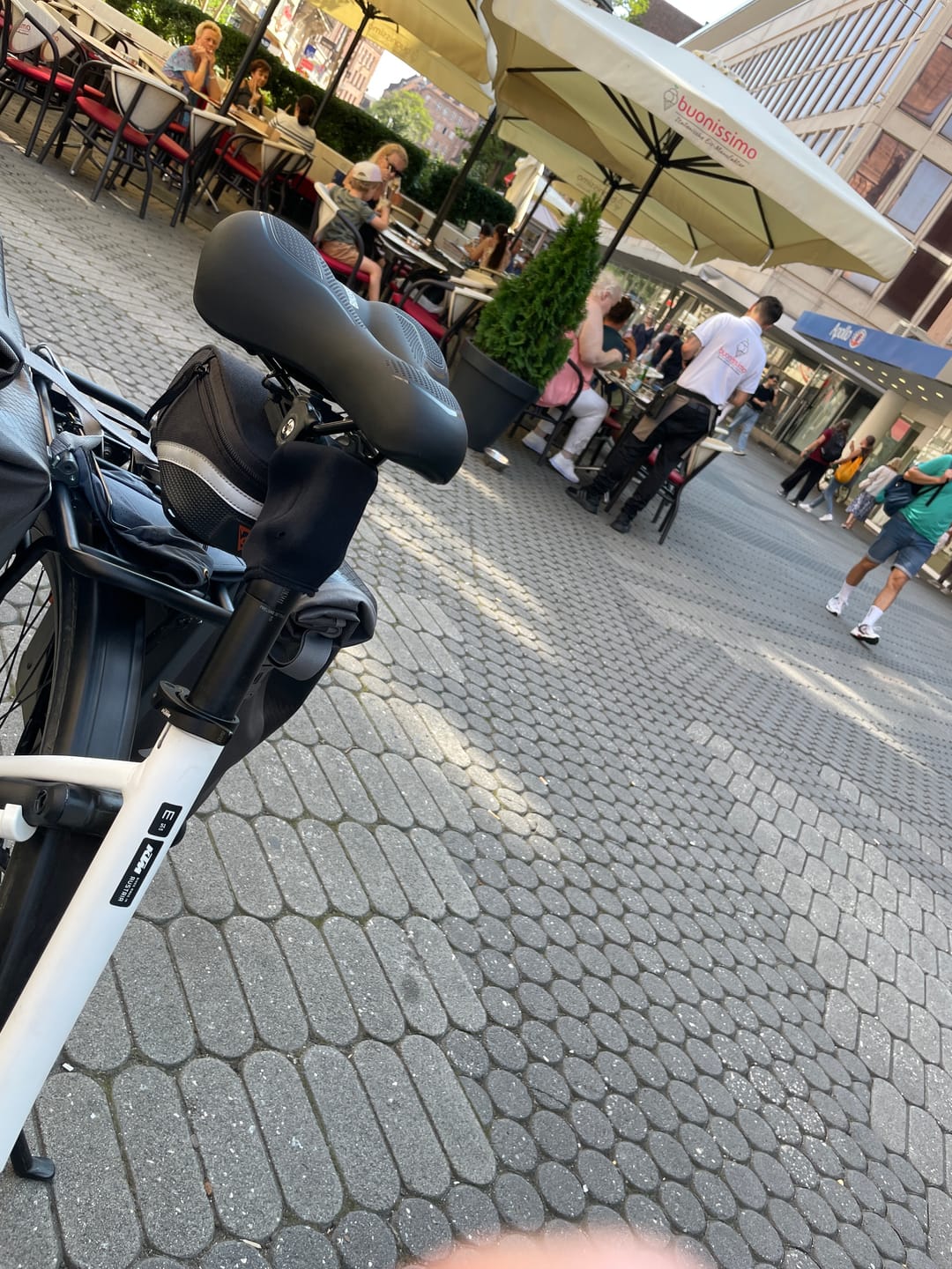 Customer photo review of Bikesattel - Premium Universal Sattel