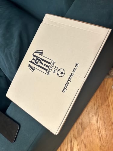 Customer photo review of Kids Mystery Football Shirt