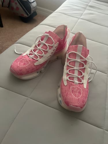 Customer photo review of Men's Pink Psalm 23s - First Edition Christian Shoes
