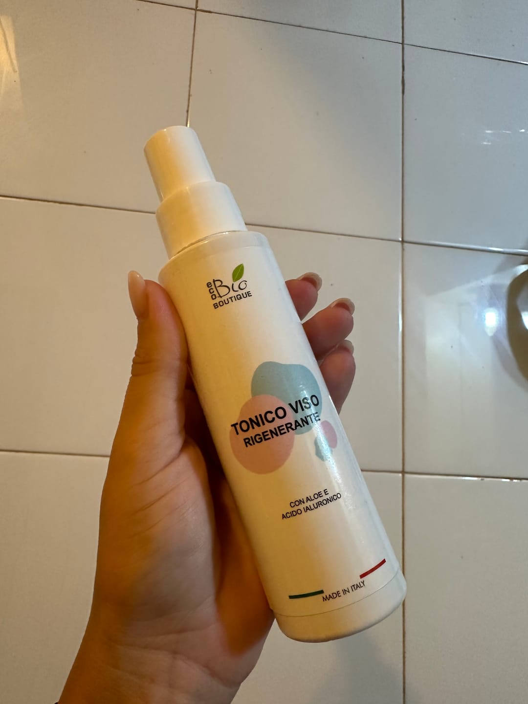 Customer photo review of Tonico Viso Rigenerante