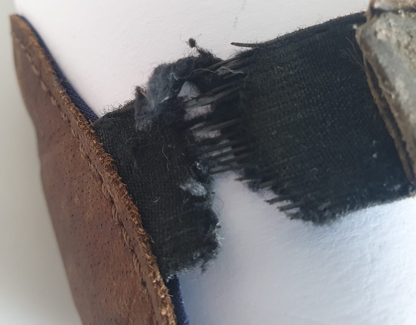 Customer photo review of shoe protector slip on