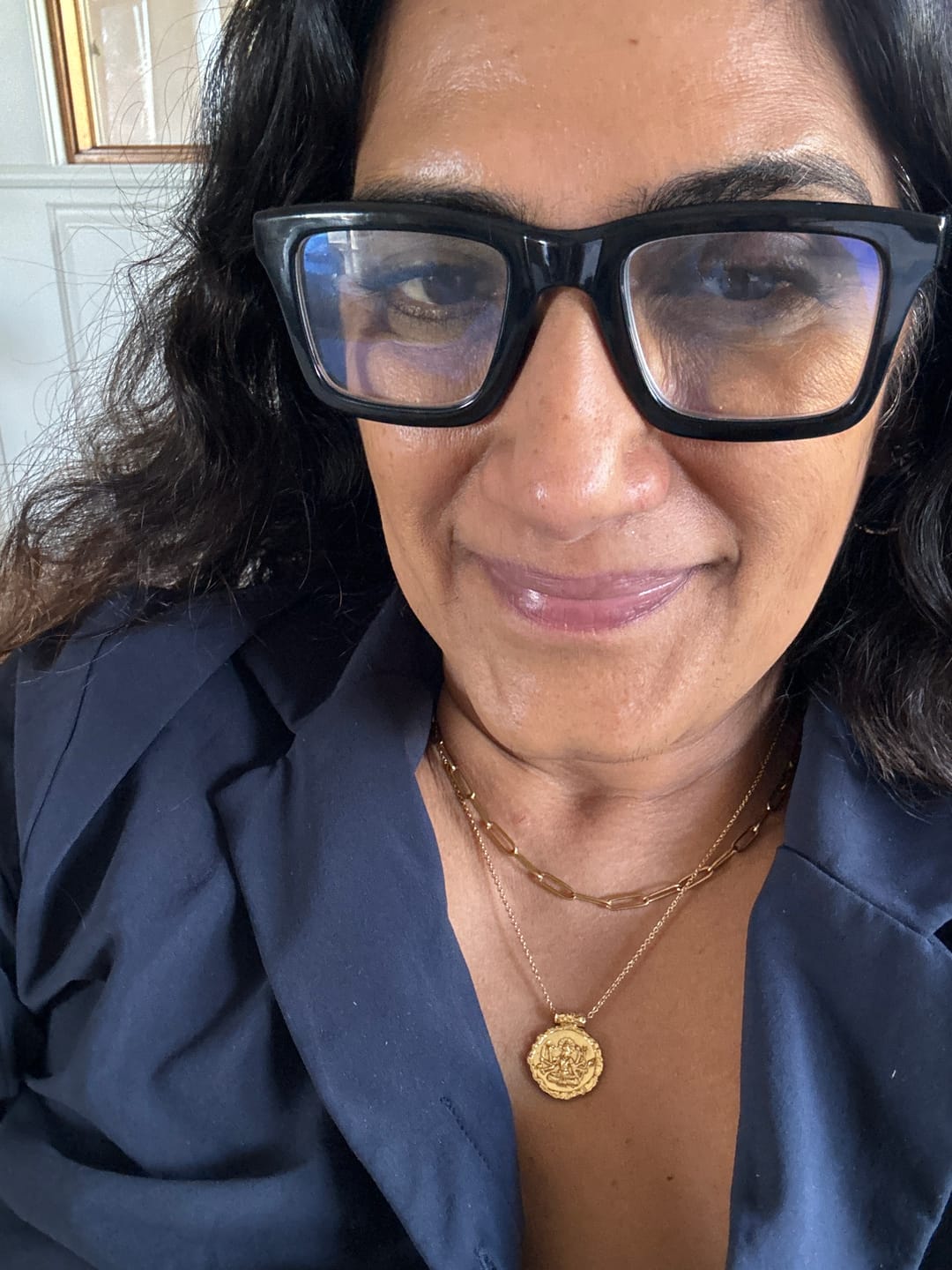 Customer photo review of Goddess Durga Necklace