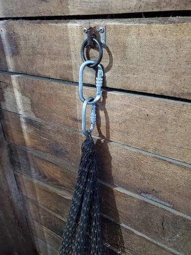 Customer photo review of Hay Chix® Locking Oval Snap