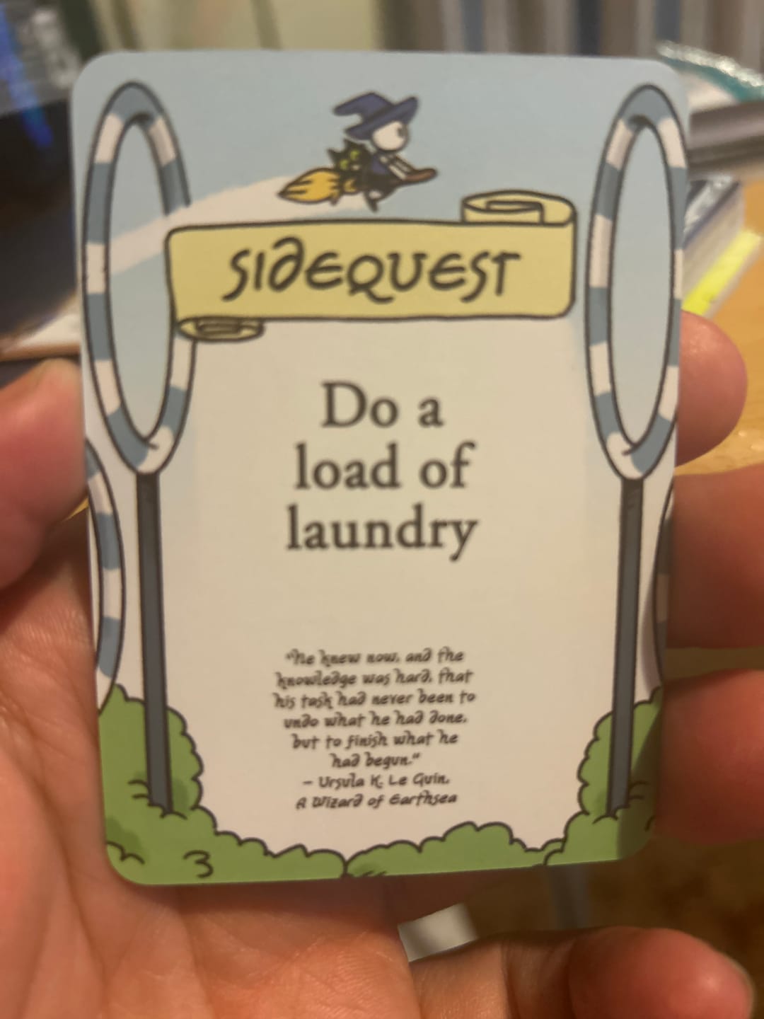Customer photo review of Self Care SideQuest Deck