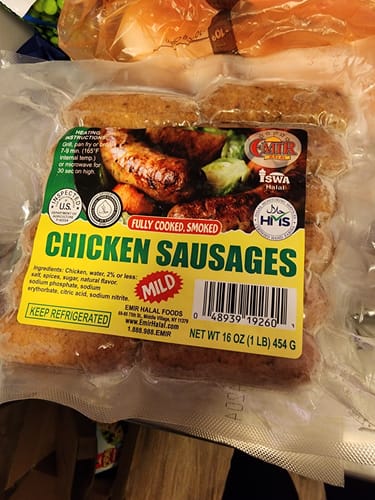 Customer photo review of Halal Beef Franks - Hotdogs