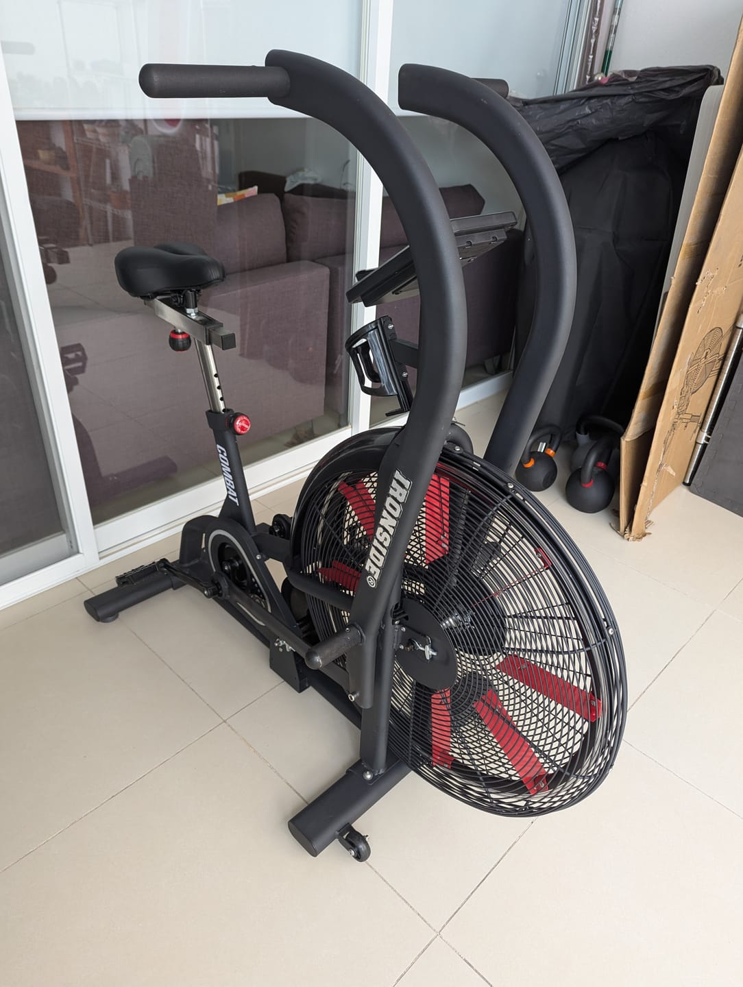 Customer photo review of ECHO Air Bike IRONSIDE Combat
