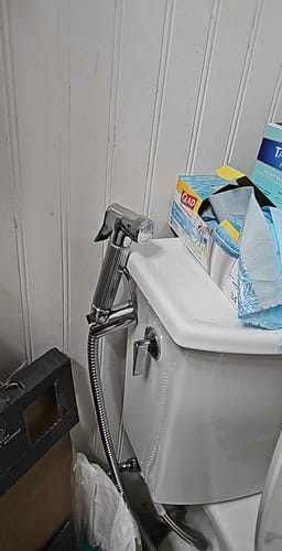 Customer photo review of Handheld Bidet Sprayer