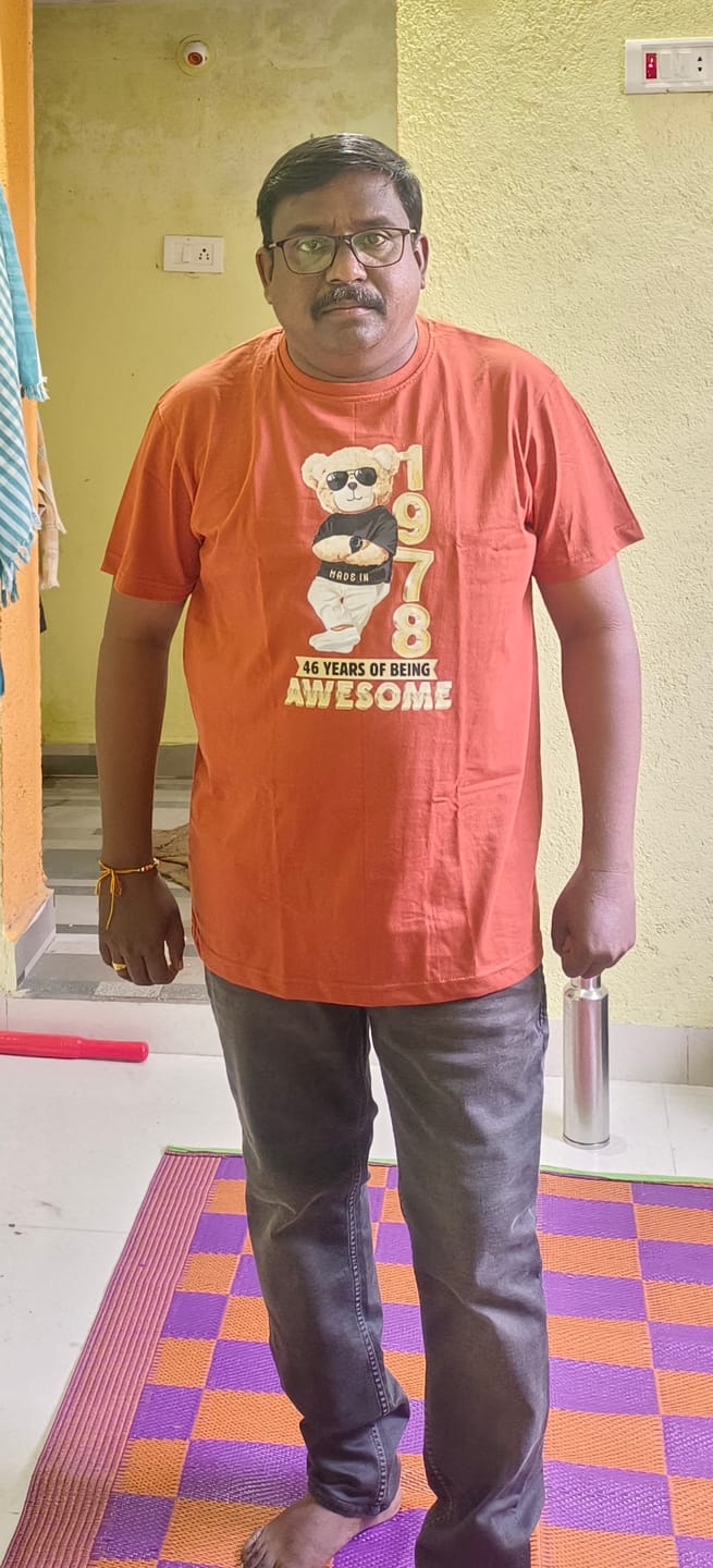 Customer photo review of 46 YEARS OF BEING AWESOME