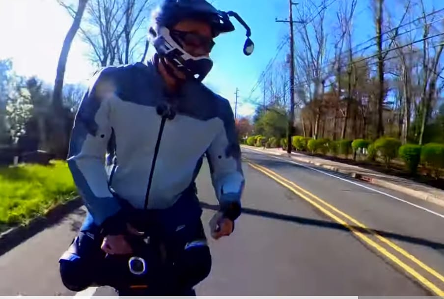 Customer photo review of Helmet Mirror