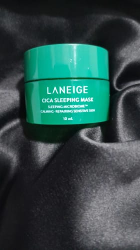 Customer photo review of Cica Sleeping Mask 10ml