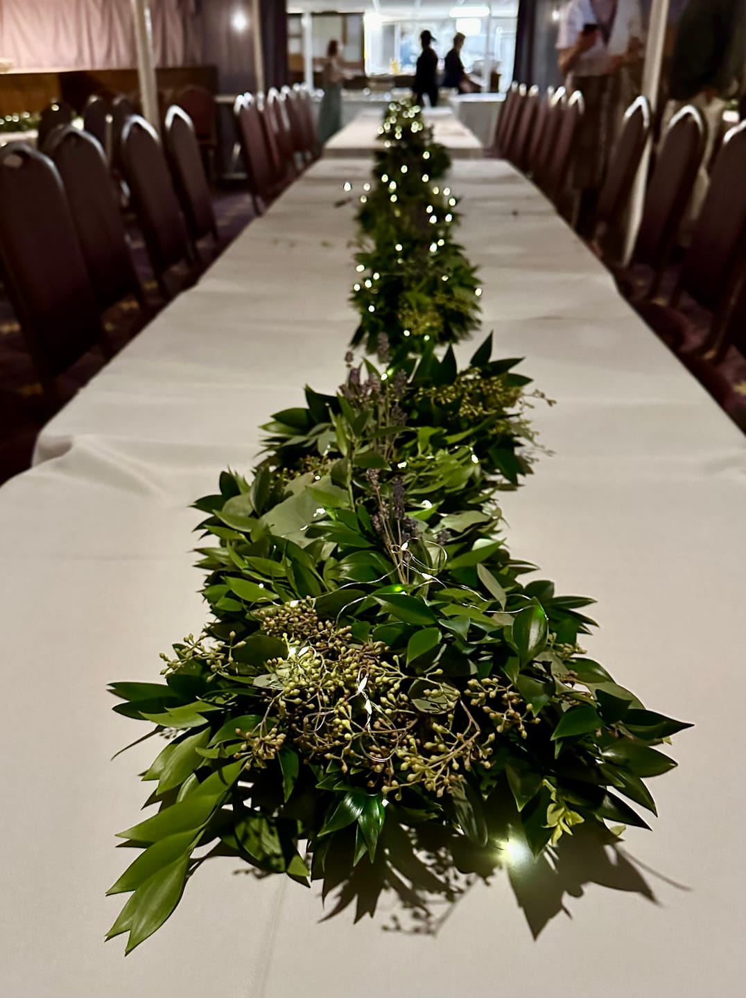 Customer photo review of 25' FRESH Nagi & Eucalyptus Garland
