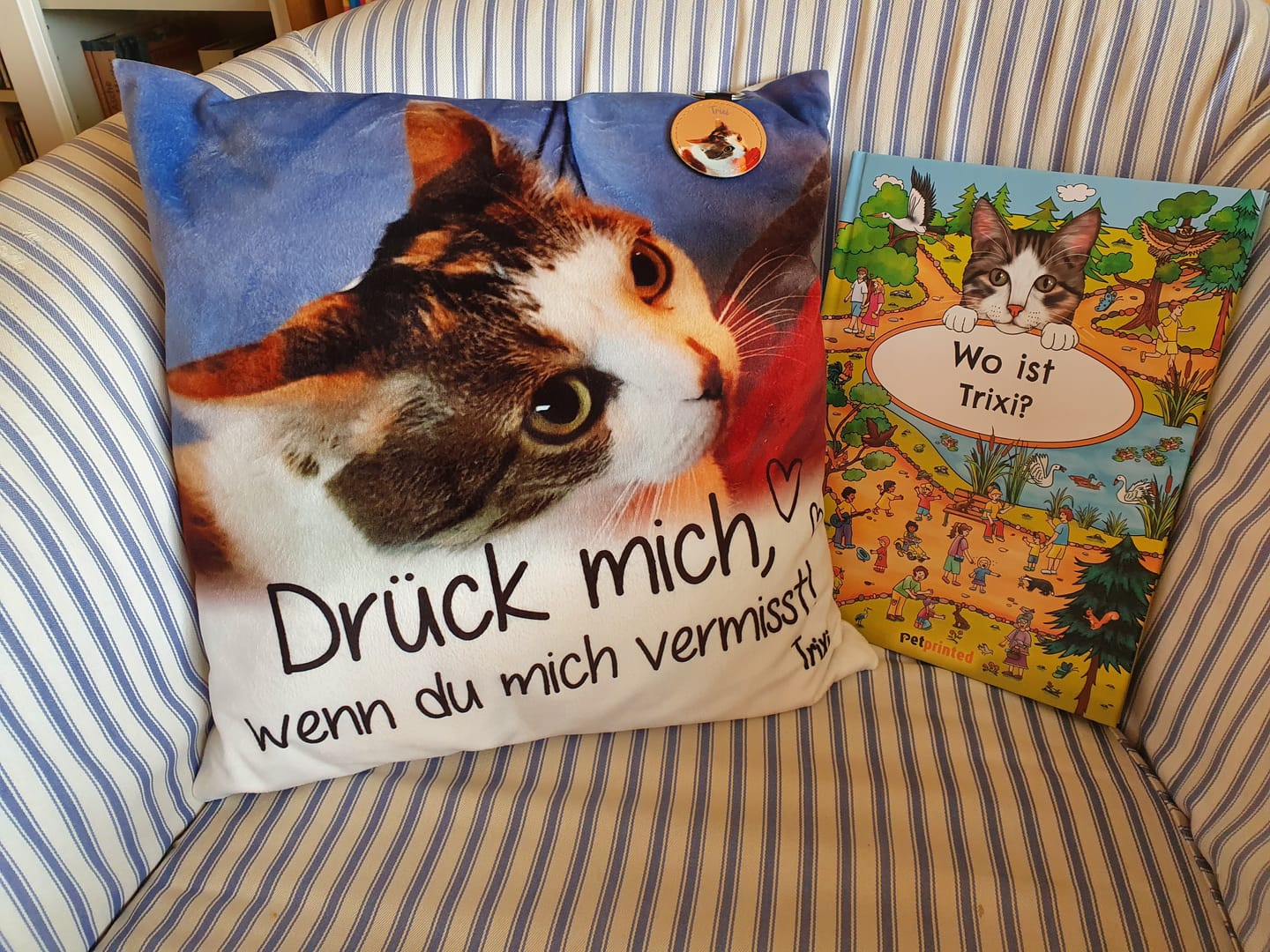 Customer photo review of Wo bist du? - Personalisiertes Katzen-Wimmelbuch
