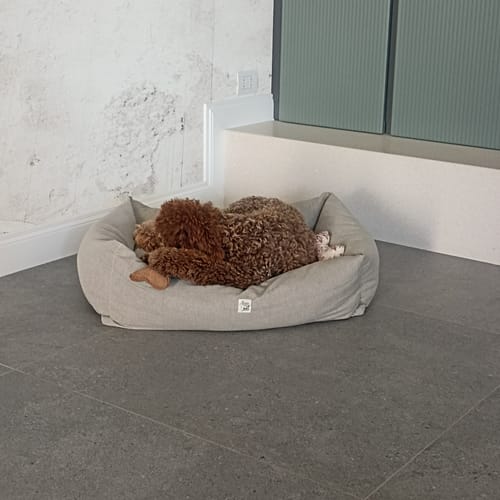 Customer photo review of Divanetto Mattias (Soft Touch) Grigio