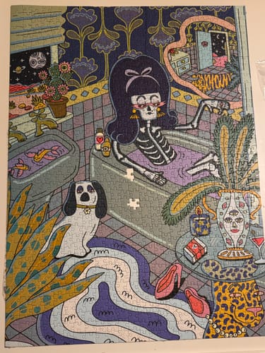 Customer photo review of Moonlight | 1000 Piece Puzzle