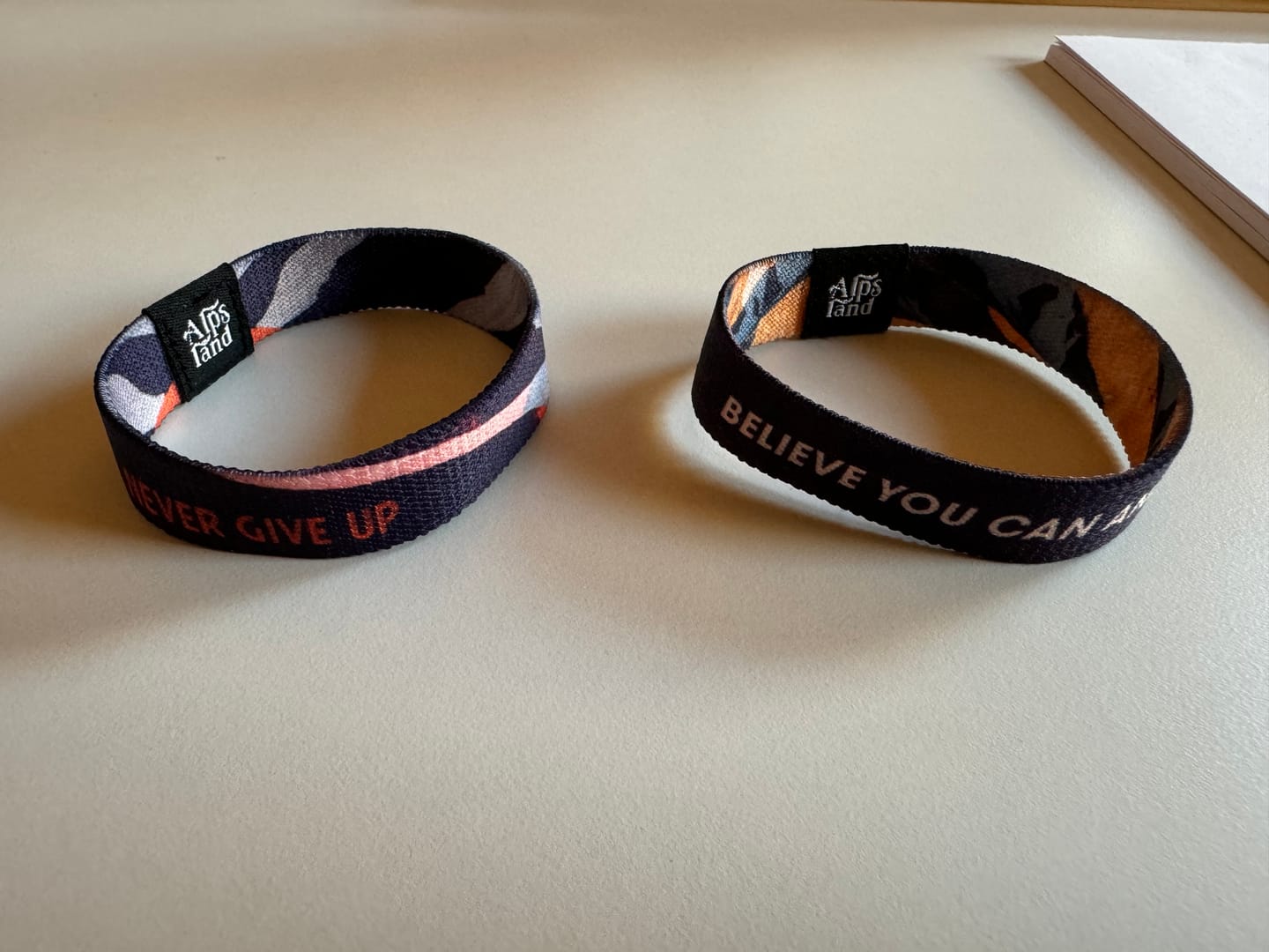 Customer photo review of Believe you can and you will - Elastisches Armband