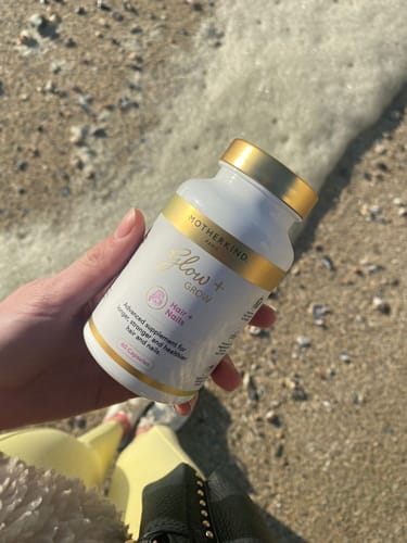 Customer photo review of Glow + Grow Hair Growth Collagen