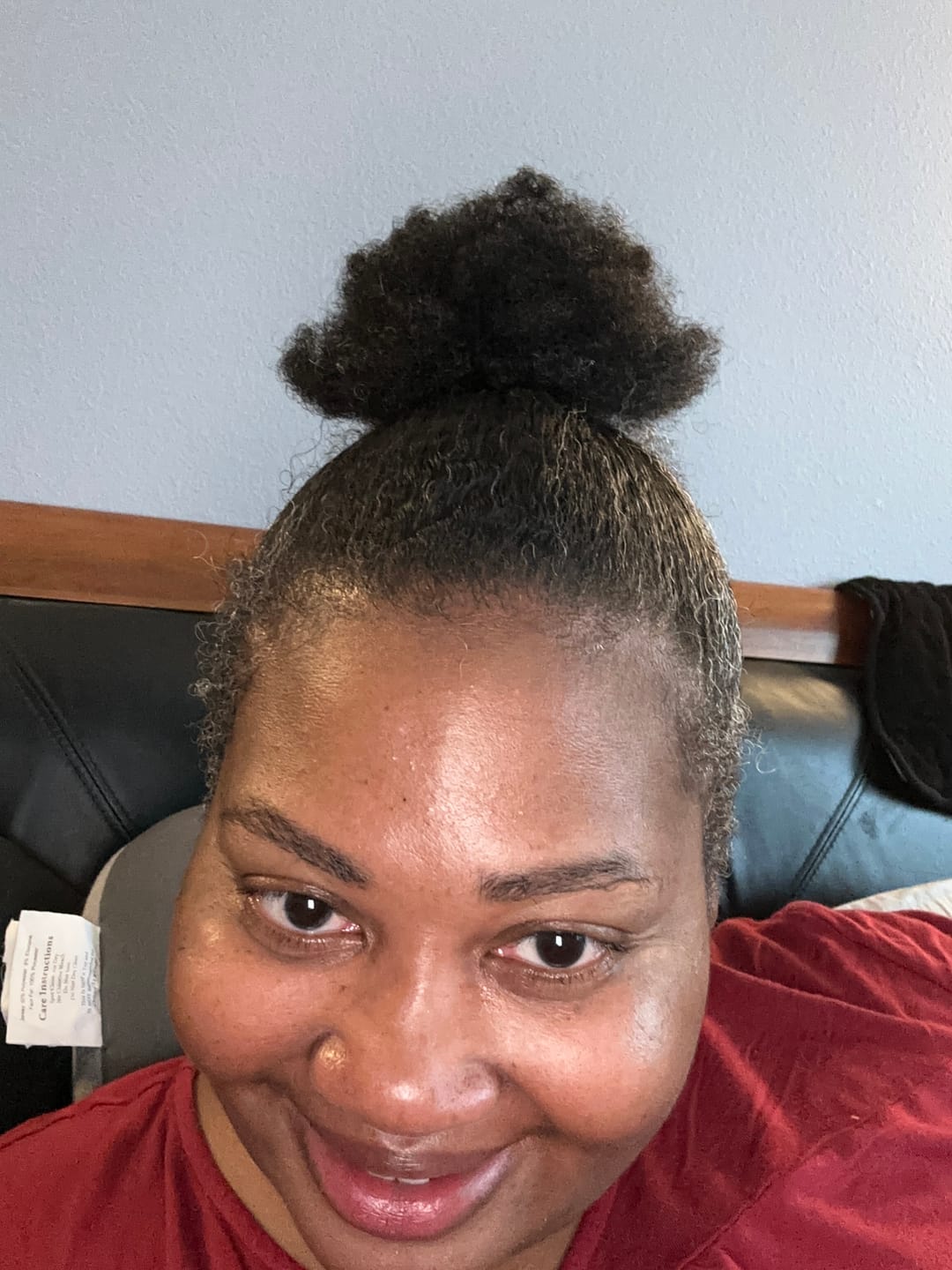 Customer photo review of BOOST Hydrate & Refresh Spray