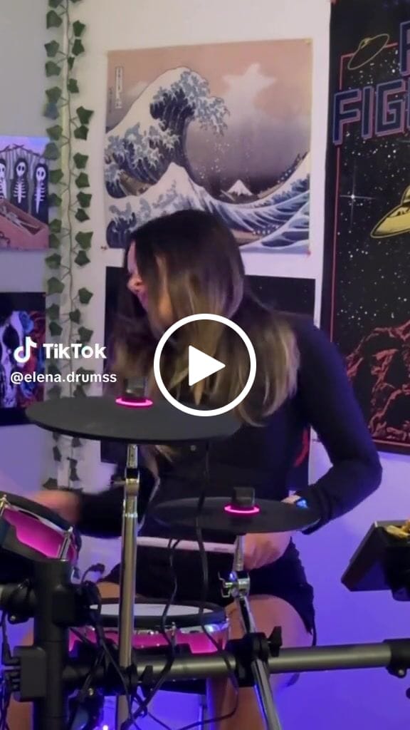 Customer video review of Donner BackBeat Batterie électronique avec lumières LED personnalisables et écran tactile de 7 pouces