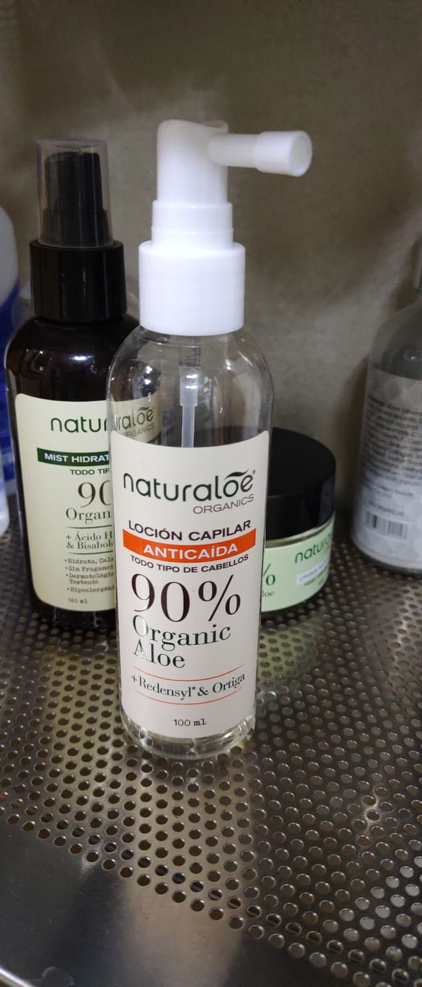 Customer photo review of Loción Capilar Control Caída 100ml