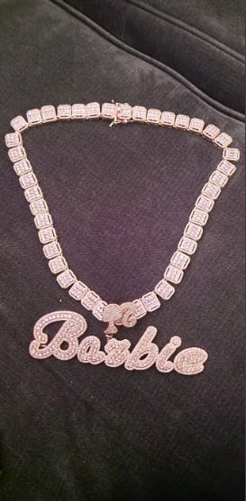 Customer photo review of SASHA CUSTOM NECKLACE - BARBIE STYLE