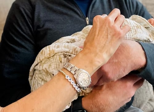 Customer photo review of custom fun juno bracelet (4mm)