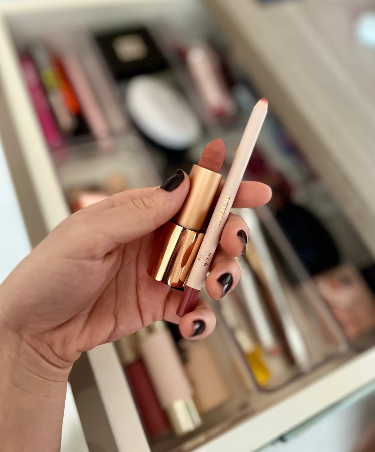 Customer photo review of KIT ICONIC LIPS | 200 NATURAL ROSE