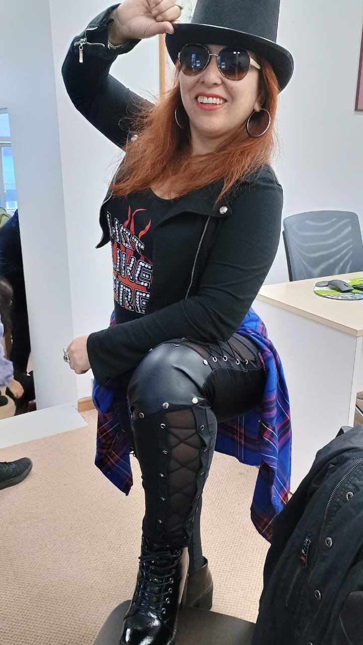 Customer photo review of Botín Negro Mujer C7328