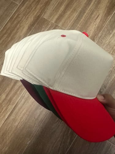 Customer photo review of K-Frame 5 Panel Baseball Hat