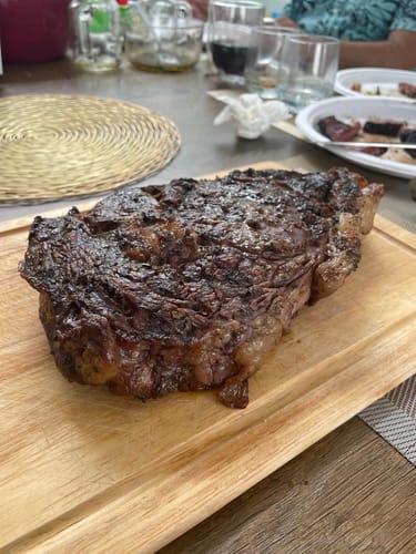 Reseña con foto de un cliente sobre Tabla de Mezquite Rancho el 17