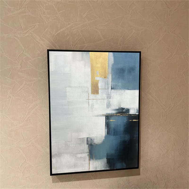 Customer photo review of Abstract Painting Canvas #AP004