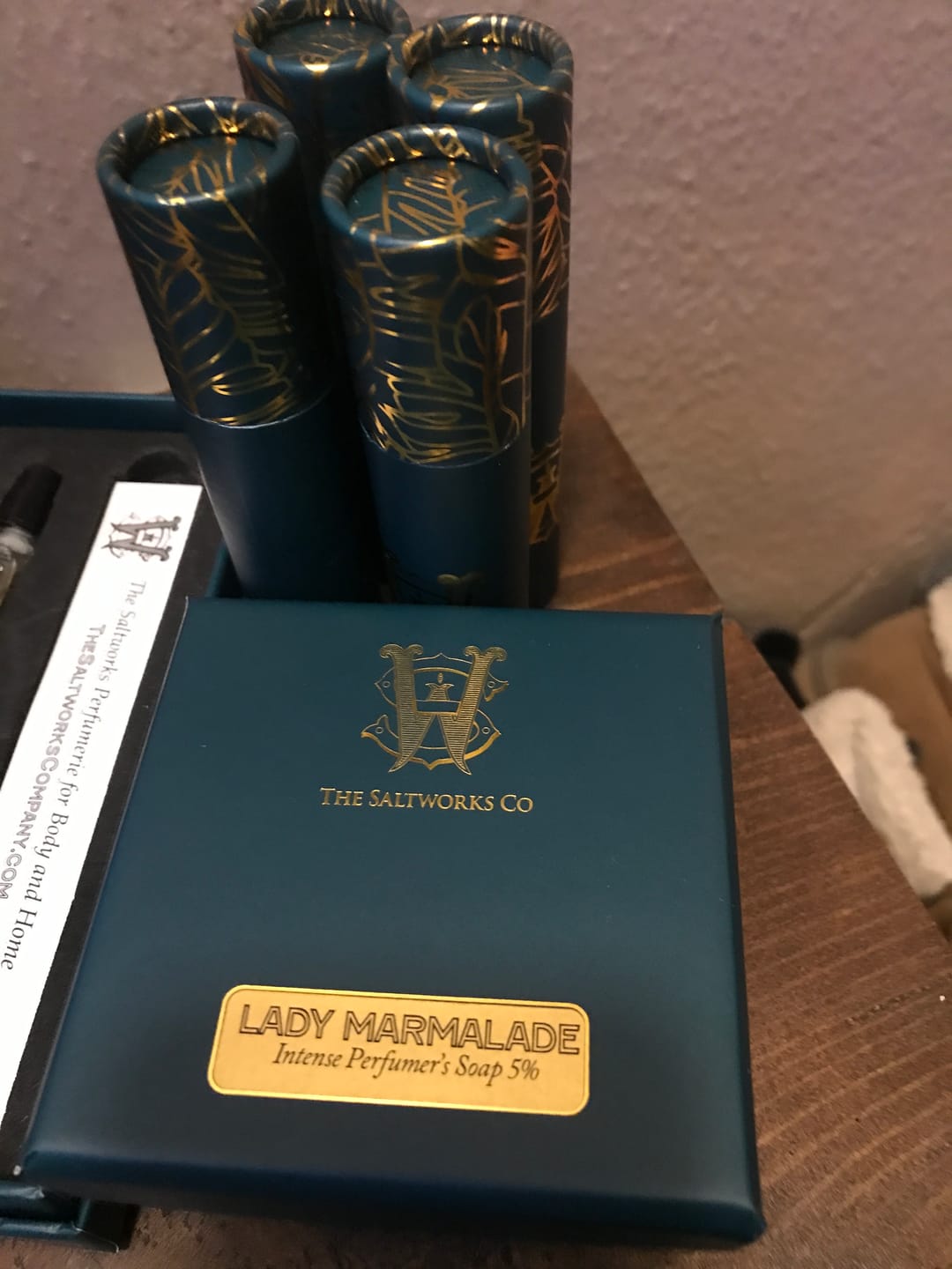 Customer photo review of Lady Marmalade Perfume Infused Soap Bar