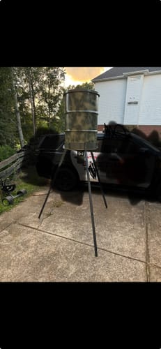 Customer photo review of 55-Gallon Feeder Barrel Kit