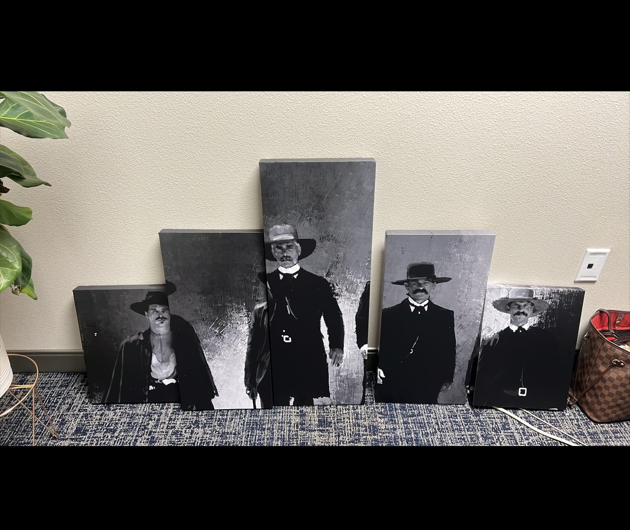 Customer photo review of Tombstone Wall Art