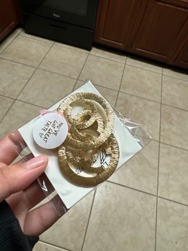 Customer photo review of CC Big Hoops