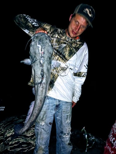 Customer photo review of Catfish Fishing Tattoo Camo Custom Long Sleeve Fishing Shirts, Catfish Tournament Fishing Jerseys IPHW6196