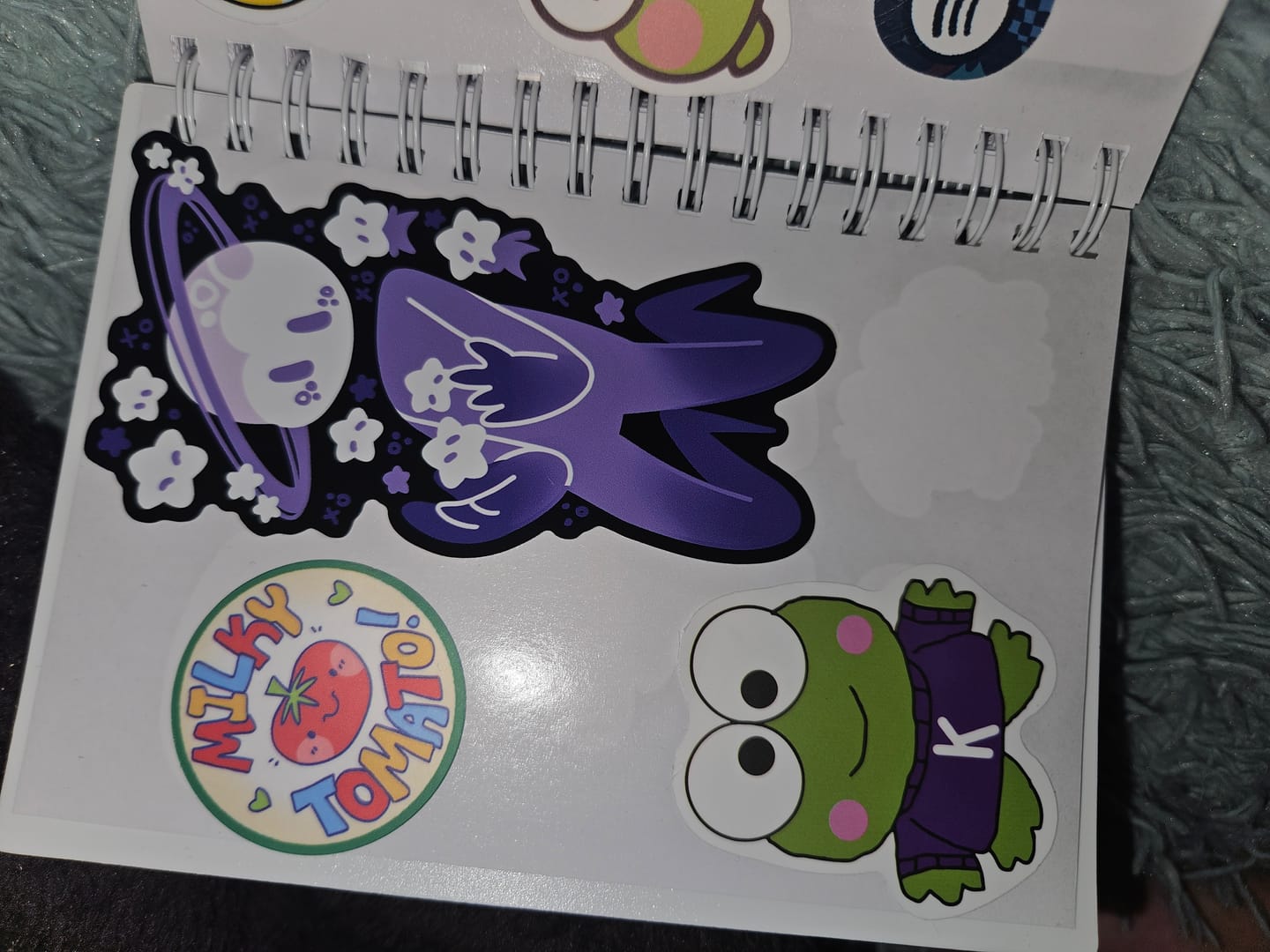 Customer photo review of Planet Person With Star Babies Sticker