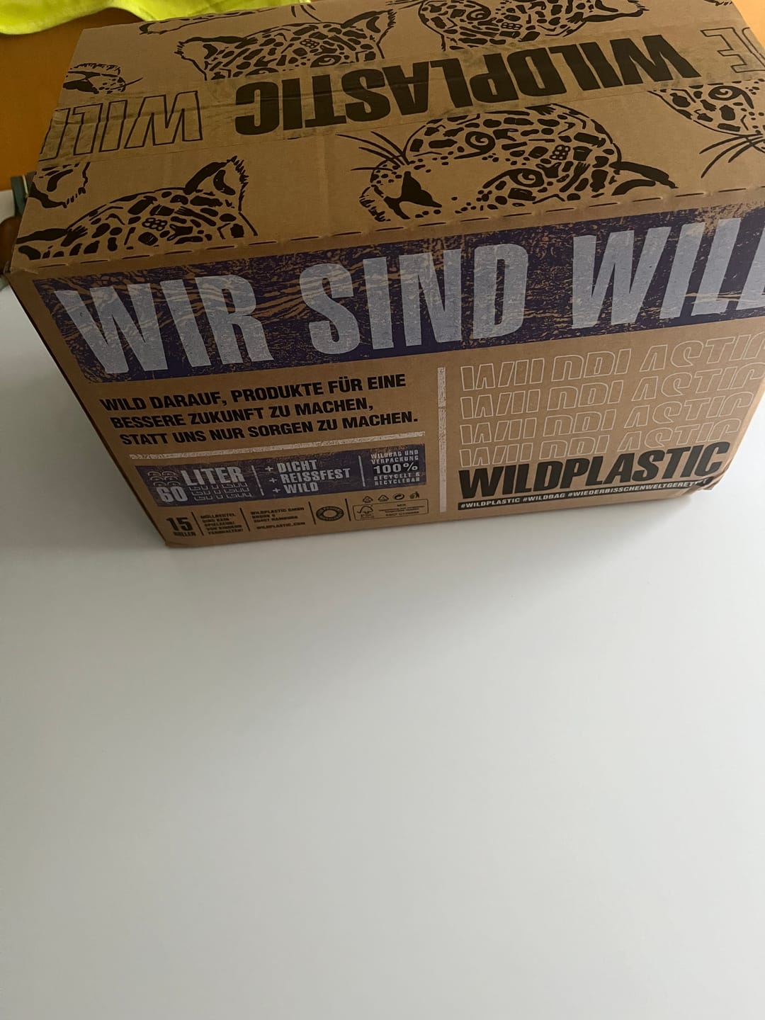 Customer photo review of WILDBAG 60L