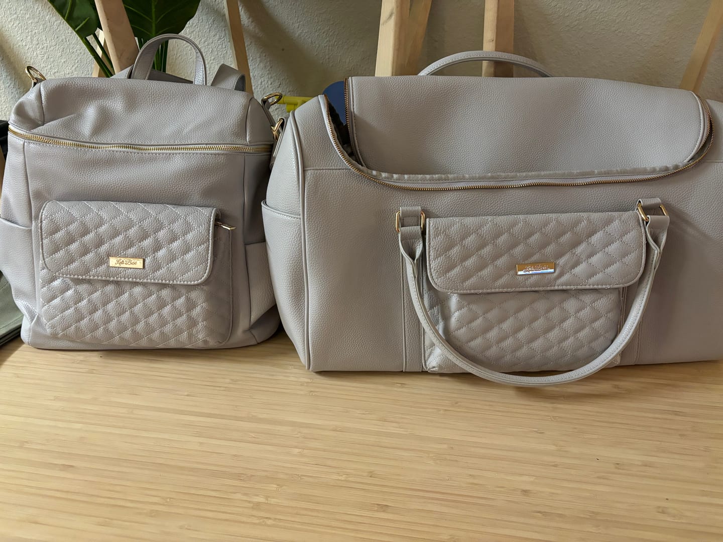 Customer photo review of Travel Bag + Diaper Bag