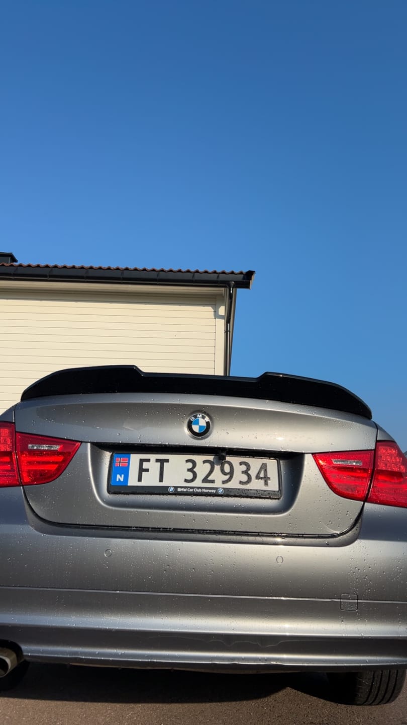 Customer photo review of BMW E90 PSM Spoiler