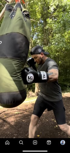 Customer photo review of Classic training gloves